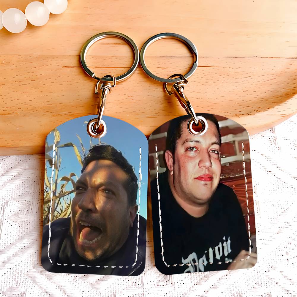 Lockbox Key Secure - Lustiger Sal Vulcano Meme Kartenhalter, Schlüsselanhänger,