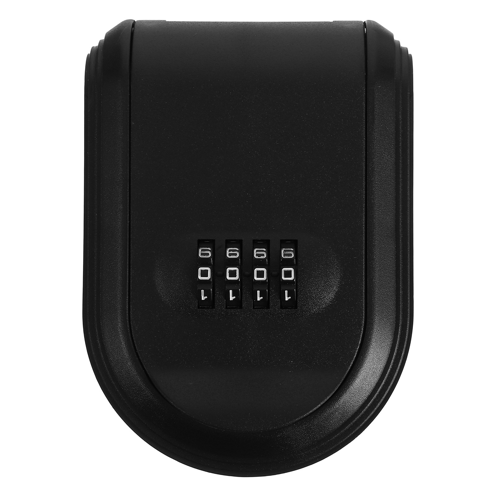 Lockbox Key Secure - Wandmontierter Schlüsselsafe Schwarz ABS Kombinationscode-Schloss Sicherer
