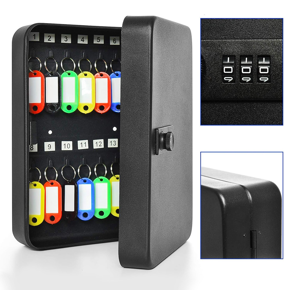 Lockbox Key Secure - Schlüssels chloss 20 Schlüssel haken Kombination