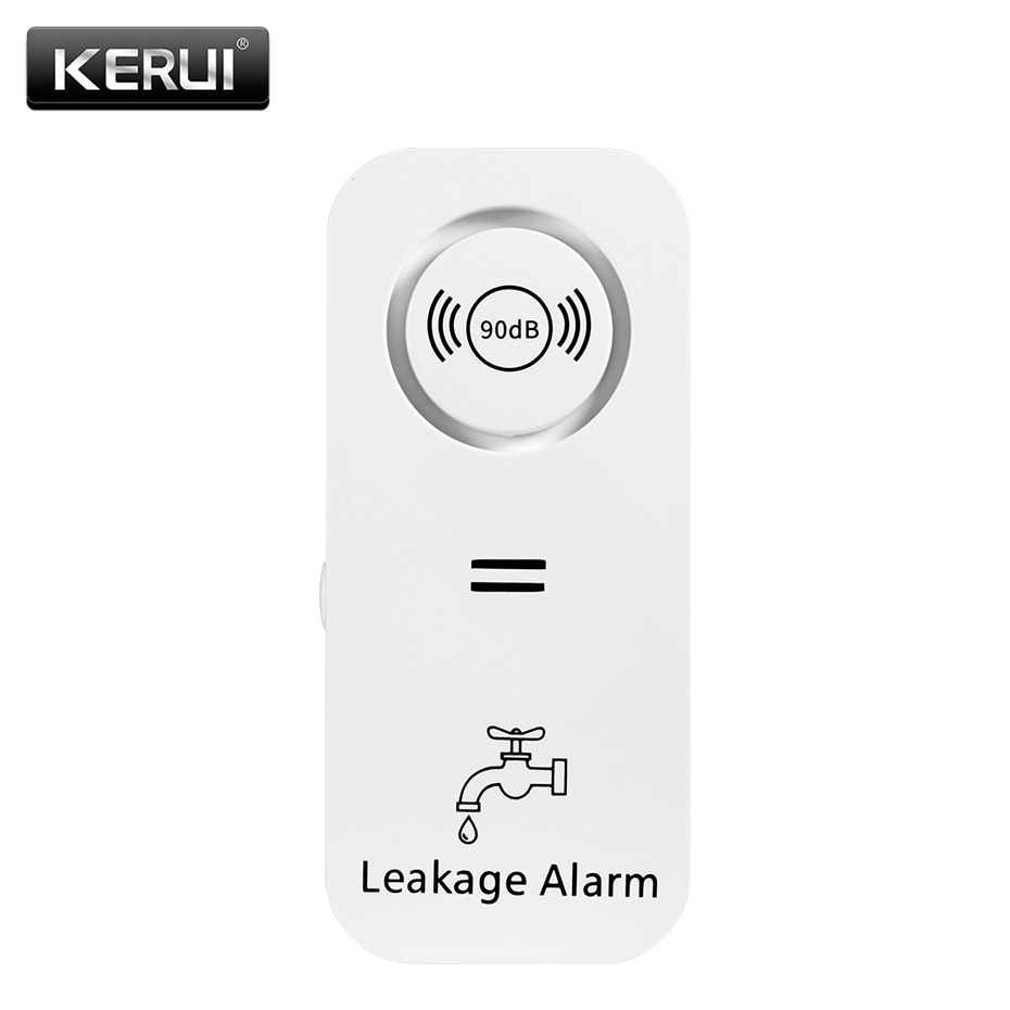 Water Alarm Sensor - KERUI Drahtloser Wassersensor, 90 dB, Alarm,