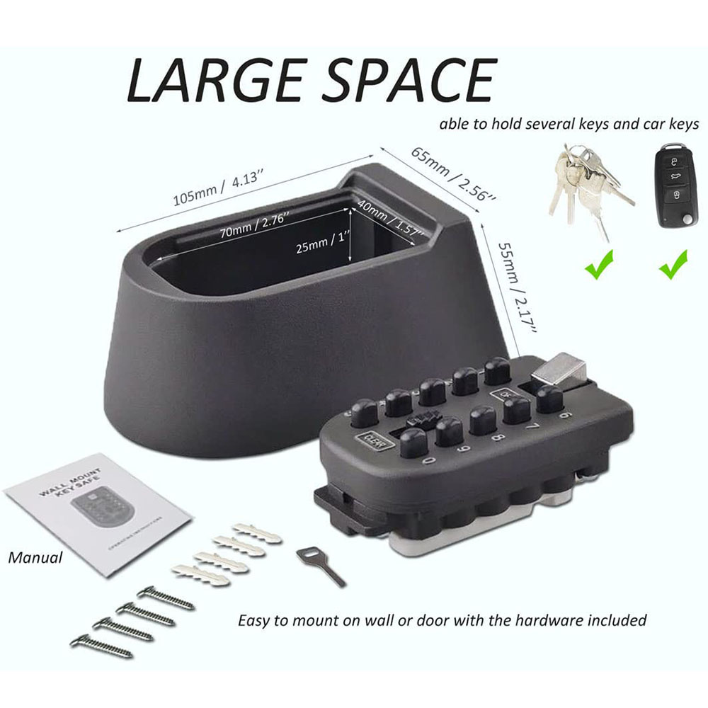 Schlüsselsafe zur Wandmontage  – Lockbox Key Secure Bewertung und Preis