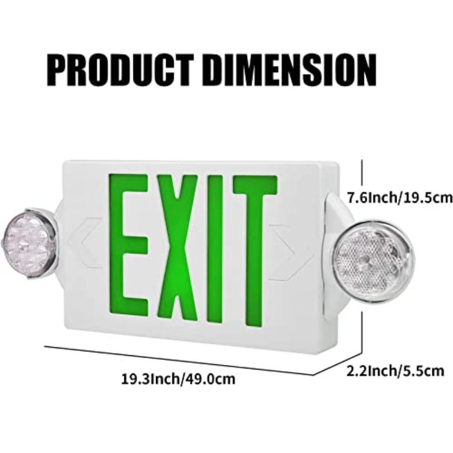Notausgangsleuchte, verstellba – Emergency Exit Sign Bewertung und Preis