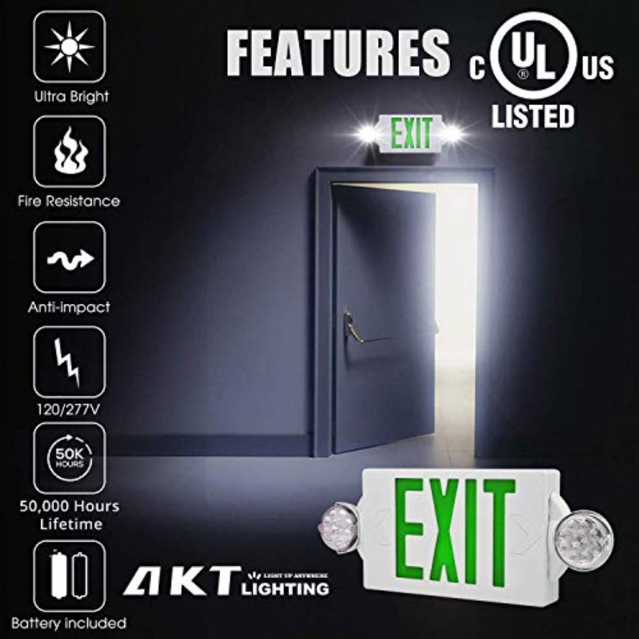 Notausgangsleuchte, verstellba – Emergency Exit Sign Bewertung und Preis