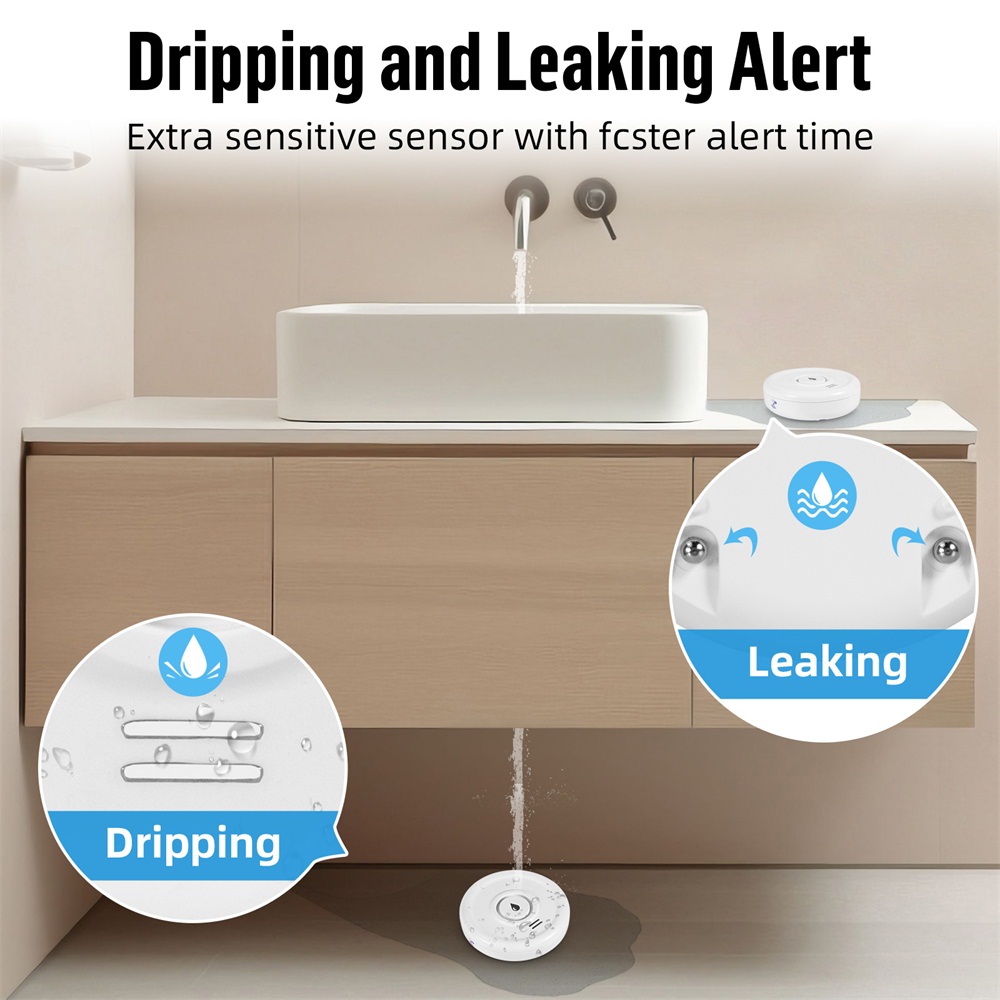 Fuers Wasser Leckage Detektor  – Water Alarm Sensor Bewertung und Preis