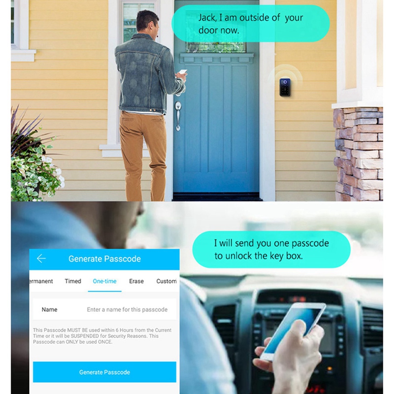 【Hot Cake】10X Smart Key Lock B – Lockbox Key Secure Bewertung und Preis
